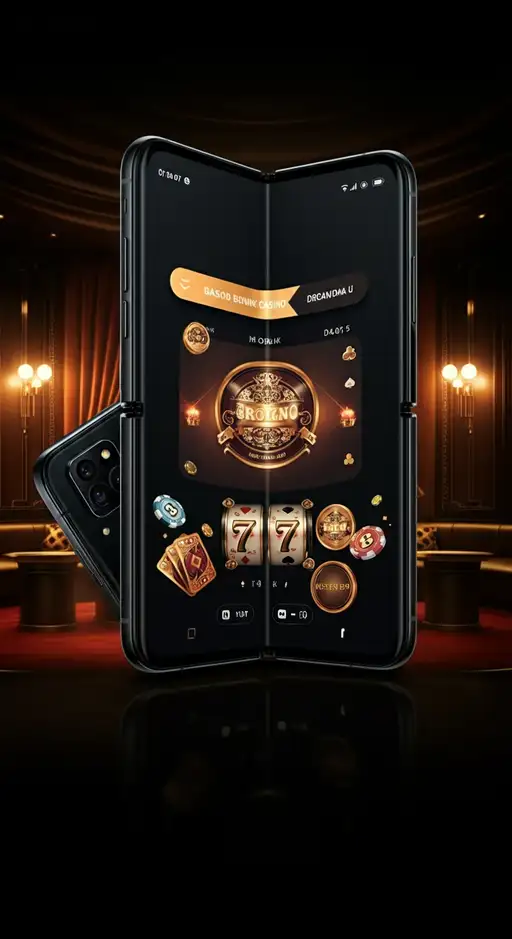 Golden Panda Casino Mobile App-Oberfläche mit Spielauswahl und schnellem Zugang zu Funktionen für ein nahtloses Spielerlebnis unterwegs.